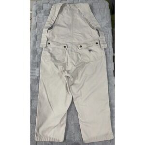 VINTAGE 90's Silver Jeans Light Khaki Overalls Y2K Canada Made Rare